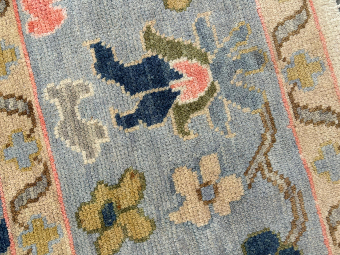 Modern Oushak Rug 9x12, 8x10 Oushak Rug, Oushak Rug 9x12