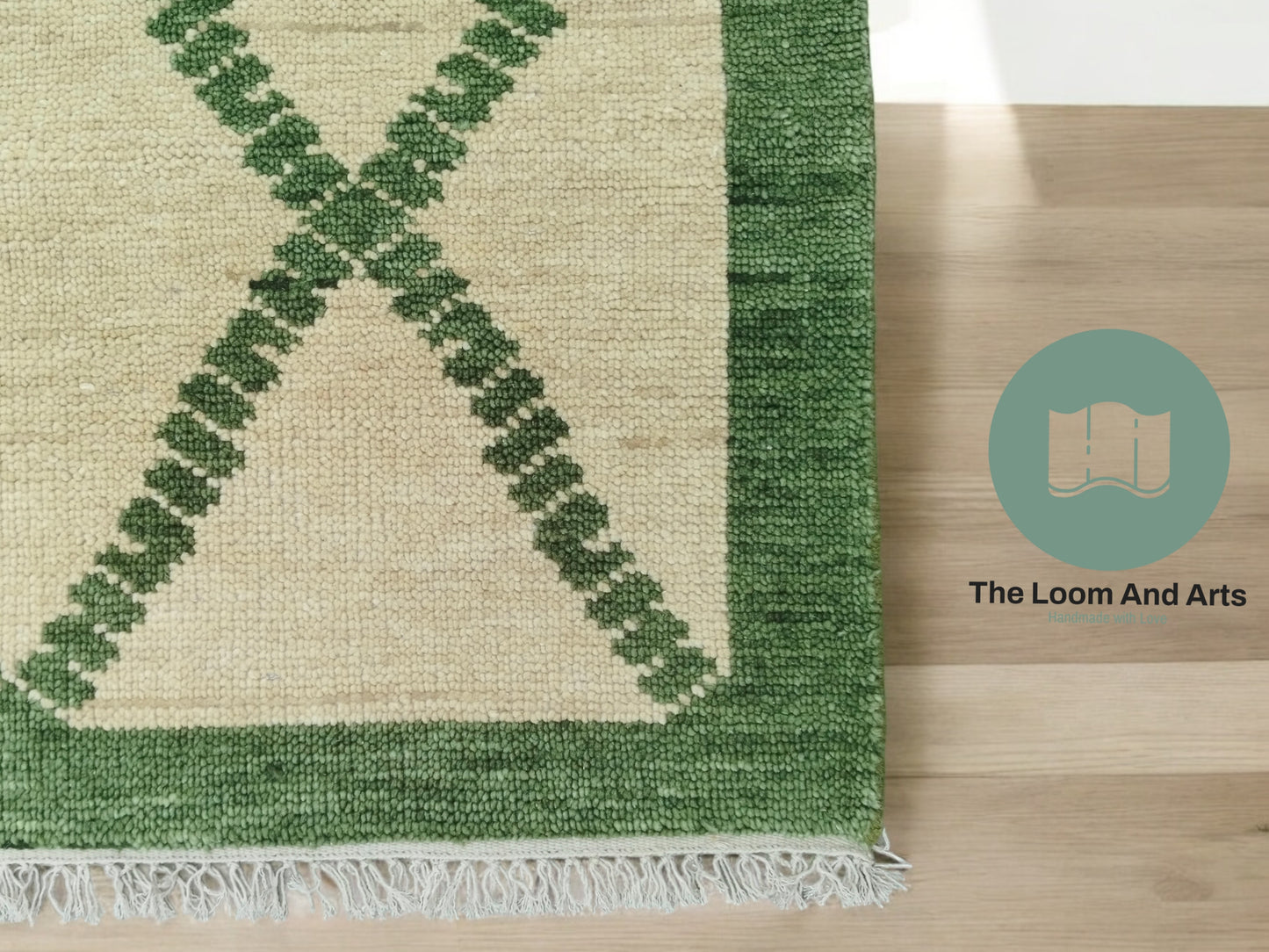 Green Oushak Rug, 9x12 Green Oushak Rug, Ivory And Green Oushak Bedroom Rug, Oushak Rug 9x12, Oushak Rug, 8x10 Green Oushak