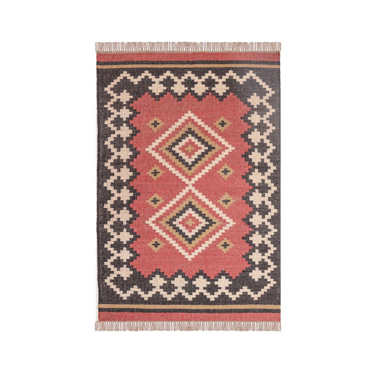 Wool Jute Kilim