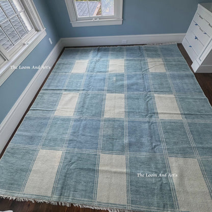 Blue Oushak 9x12, Bedroom Oushak Rug, light blue oushak 6x9