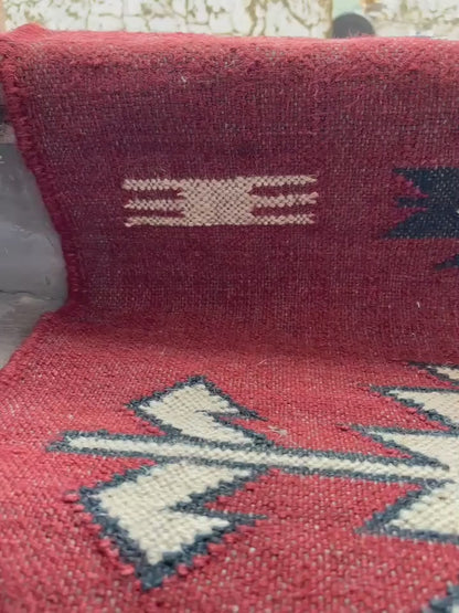 Jute Stair Runner, Staircase Runner Rug, Tribal Stair Runner