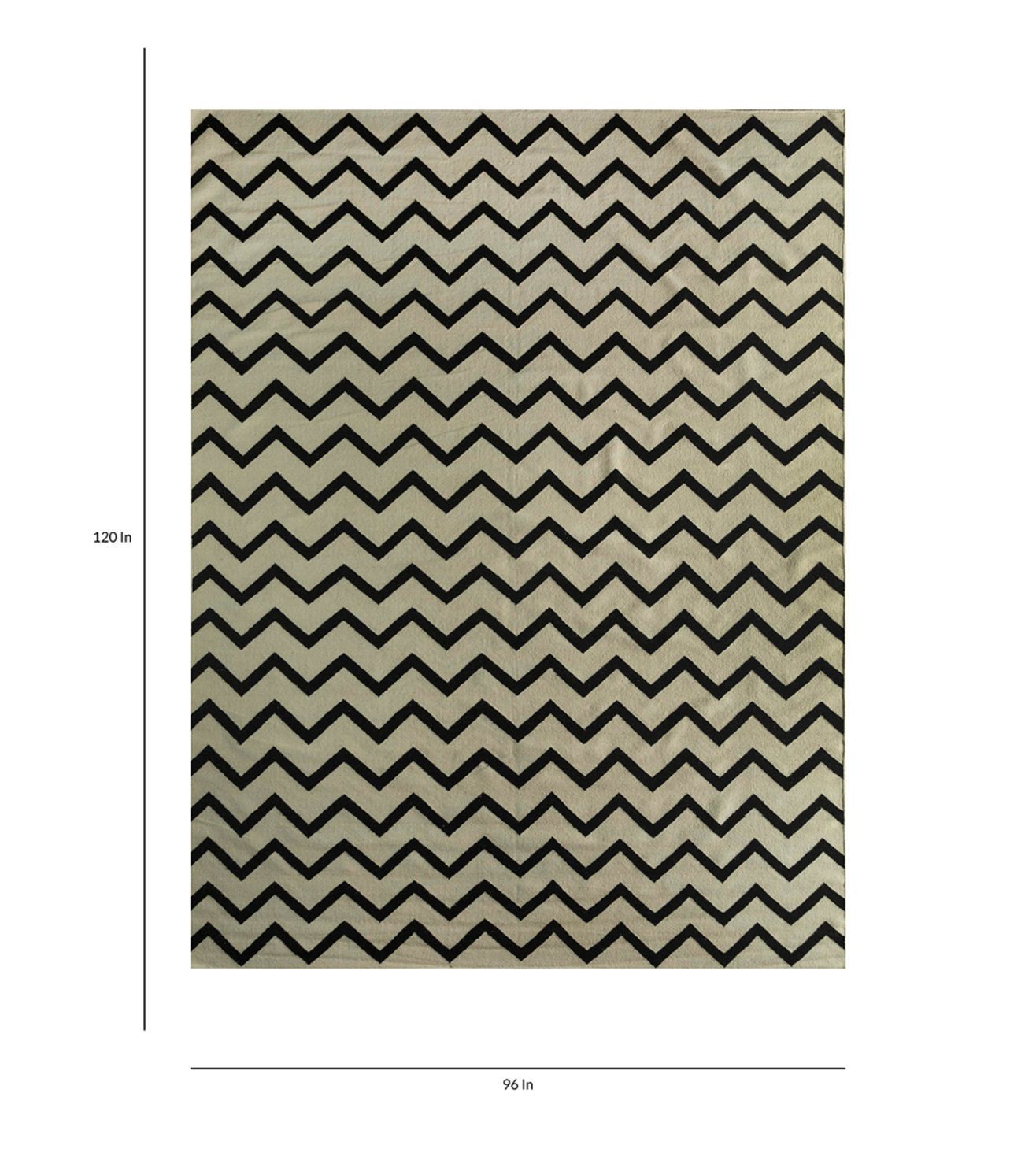 Beige Indoor Flatweave Rug, Livingroom Beige Rugs 9x12, Black Line Flatweave Rug