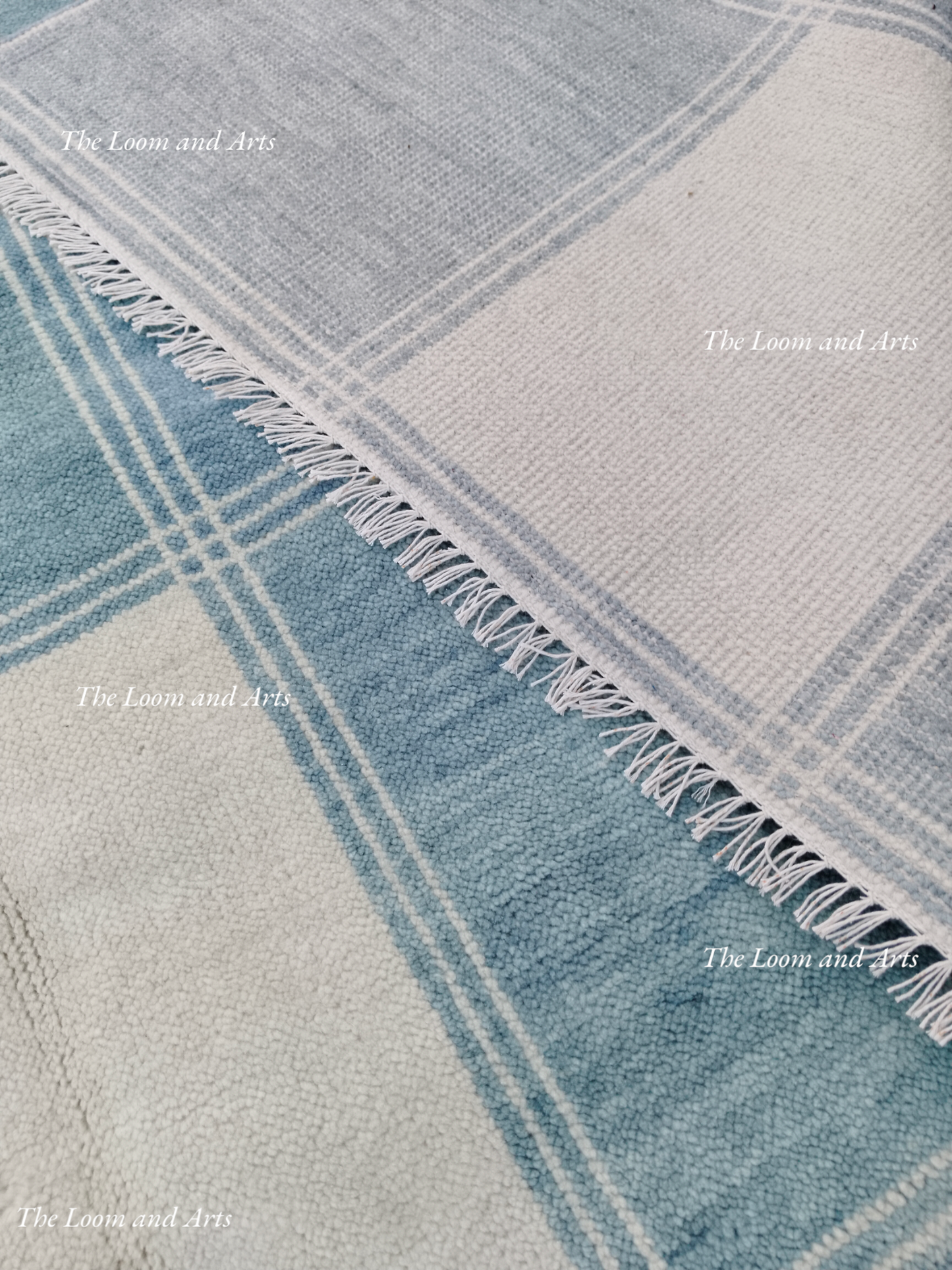 Blue Oushak 9x12, Bedroom Oushak Rug, light blue oushak 6x9